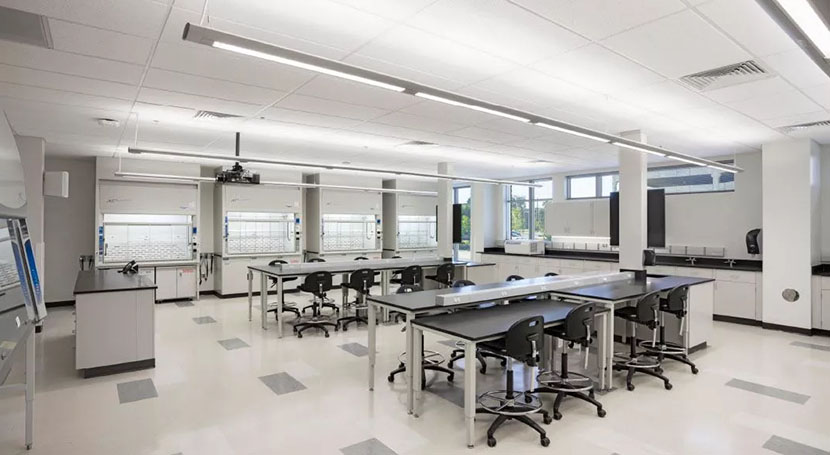 Classrooms and teaching laboratories