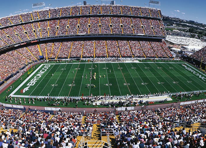 Mile High Field, Downtown Denver