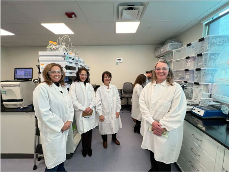 Gates Biomanufacturing Facility Hosts Denver-Based Morgan Adams Foundation for Behind-the-Scenes Tour